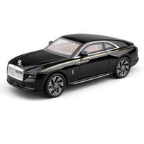 1/24 Rolls Royce Spectre Lydinio Prabangus Automobilio Modelis Metalinis Naujos Energijos Automobilio Modelis Garsas ir Šviesa Berniukų Žaislas Vaikams Dovana juoda