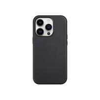 Juodas dėklas "Mag Leather Case" telefonui Apple iPhone 13 Pro