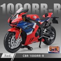 1/12 HONDA CBR 1000RR-R Fire Blade Lenktyninio Motociklo Modelis Metalinis Liejinio Lydinio Gatvės Motociklo Modelis Imitacija Vaikų Dovana raudona