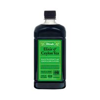 Juodosios Ceilono arbatos koncentratas DILMAH ELIXIR su citrina ir laimu, 1000 ml