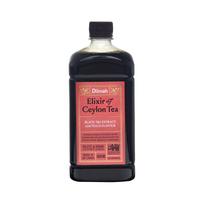Juodosios Ceilono arbatos koncentratas DILMAH ELIXIR su persikais, 1000 ml