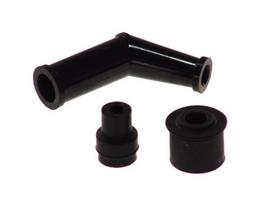 Degimo žvakės antgalis VD05EG 5817, kampas: 120°, žvakės sriegis: 10/12mm, korpusas: Ebonitas, pypkės spalva: juoda Tinka: KTM