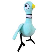 Naujas didžiakojis vištukas mėlynas balandis Kawaii pliušiniai žaislai Anime animacinis ir miela pliušinė lėlė pagalvė-mesti gimtadienio dovana vaikams draugams berniukui 25cm mėlyna