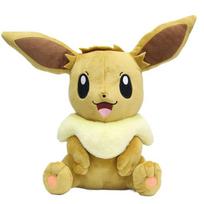 30 cm „Pokemon Eevee“ pliušiniai žaislai, animacinių filmukų miela anime elfo pliušinė lėlė, minkšta, įdaryta Kawaii Eevee pagalvė, gimtadienio dovana berniukams ir mergaitėms 30cm