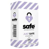 SAFE Just Safe - prezervatyvai - vanilės skonis - 10 vnt