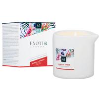 Exotiq - masažinė žvakė - vanilė ir gintaras - 200g
