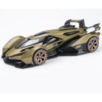 1/22 Lamborghini V12 Vision GT Gran Turismo Lydinio Konceptinis Sportinio Automobilio Modelis Diecasts Metalinis Simuliacinis Žaislinio Automobilio Modelis Garsas ir Šviesa Vaikams Dovana žalia