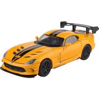 1/32 Dodge Viper ACR SRT Alloy Sports Car Model Diecasts Metal Toy Vehicles Car Model Simulation Sound Light Childrens Toy Gift geltona