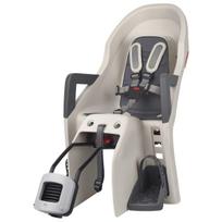 Polisport Guppy Maxi+ RS vaikiška kėdutė dviračiui ant rėmo | Cream - Grey