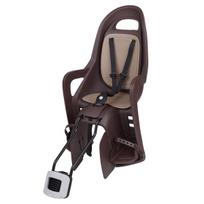 Polisport Groovy FF 29" vaikiška kėdutė dviračiui ant rėmo | Dark Brown