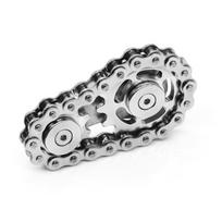 Vaivorykštės EDC įrankių grandinėlė, pirštų galiukų giroskopas, žaislai, metalinis žvaigždutė, smagratis, fidget suktukas suaugusiems, vaikams, antistresinis volelis