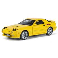 1/32 Mazda RX-7 Lydinio Automobilio Modelis Diecast Metalinis Sportinių Automobilių Modelis Aukštos Simuliacijos Garsas ir Šviesa Kolekcija Vaikų Žaislas Dovana geltona