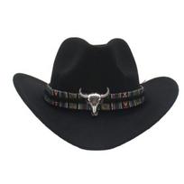 Vakarų kaubojiška kepurė vyrams Moteriška plataus krašto apsauga nuo saulės Fedora paplūdimio kepurė Vilna Cowgirl veltinio kepurė su reguliuojamu dirželiu M kava