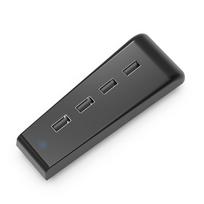 4 Ports USB Hub, High-Speed Data Transfer, Fast Charging Port for Dual Sense Controller, Splitter Expander for PS5 Disc&Digital Edition 12.6*4.6*4.5cm juoda