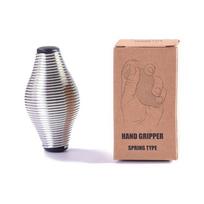 Anti Stress Ball Metal Spring Grip Ball Hand Finger Fitness Ball Grip Strength Enhancer Relieve Anxiety Decompression Toys sidabras