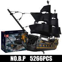 MOULD KING 13186 Juodųjų perlų laivas piratų piratų laivas 5266vnt.