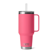 Termo puodelis su šiaudeliu YETI RAMBLER 1,2L įvairių spalvų