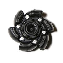 Atidarymas ir uždarymas Pirštų galiukų giroskopas Fidget suktukas Rankinis suktukas Dekompresija Streso mažinimas Autizmas Fidget žaislai Suaugusiems Vaikams Dovanos juoda