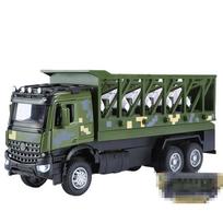 1/36 WTTNESS-136 karinis modelio automobilis žaislinis metalo lydinio šviesos triukšmo traukimo durelių atidarymo modelio dekoracija 1/36-Size:20*6.5*8.5cm žalia
