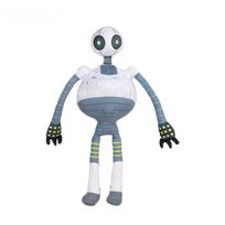 Laukinis robotas pliušinis Roz, 16,9  pliušinis žaislas gerbėjams dovanai, minkšta įdaryta roboto pagalvė namų dekorui, juokingos gimtadienio Kalėdų dovanos 43*18*11cm