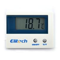 Termometras su išoriniu zondu ir LCD ekranu nuo -50 °C iki 80 °C - baltas