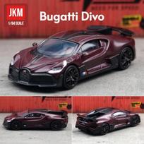 1/64 Bugatti Divo Žaislinis Automobilis Super Sportinis Transporto Priemonė Miniatiūrinis Modelis Laisvi Ratai Diecast Cinko Lydinys Metalas Kolekcija Dovana bordinė