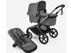 Universalus vežimėlis Bugaboo Fox 5 Renew Moon grey/Moon grey/Graphite frame 6in1