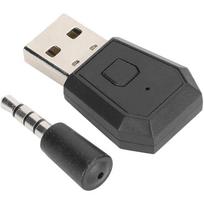 Belaidis Bluetooth garso siųstuvas-adapteris, Bluetooth 4.0 ausinių imtuvas, didelio nuotolio USB raktas-imtuvas ir siųstuvas PS4, Xbox / ausinėms 12.7*6.35*1.8cm juoda