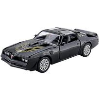 1/36 Pontiac Firebird Klasikinis Žaislinio Automobilio Modelis Vaikams RMZ CiTY Diecast Lydinio Miniatiūrinis Atitraukiamas Kolekcinis Dovana Berniukui juoda