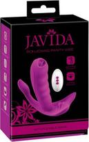 Kelnaičių vibratorius Javida Licking Panty Vibe, rožinis