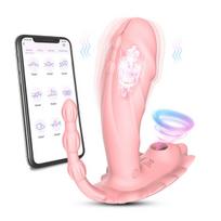 Vibratorius 3 in 1 su programėlės valdymu