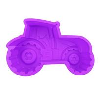 Maistinis 3D silikoninis kepimo formelių rinkinys Traktoriaus lokomotyvo formos torto fondanto kepimo formelės Kepimo skardos formelės „pasidaryk pats“ torto šokolado car