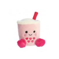 Pliušinis žaislas Aurora Palm Pals arbatos puodelis 210649W, rožinis, 11 cm