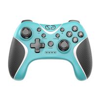 Belaidis žaidimų pultelis, STK-7038 BT žaidimų pultelis su šešių ašių valdymu, skirtas Nintendo Switch/Android/TV 15.7*10.8*5.5cm mėlyna