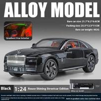 1/24 Rolls Royce Spectre Pure Electric Streetcar Alloy Diecast Metal Model Car Outdoor Collectibles Hobby Trendy Ornaments Gift juoda