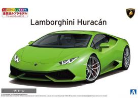 Aoshima - Lamborghini Huracán Pre-painted model kit (Light Green), 1/24, 06642