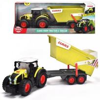 Traktorius su priekaba Dickie Toys Claas, 64cm