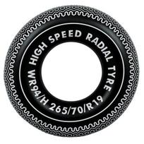 Pripučiamas ratas Jilong 90 cm, juodas