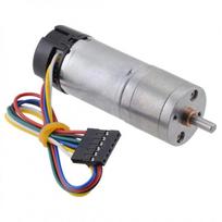 DC variklis 25Dx48L HP su 4.4:1 pavara 6V 2200RPM + enkoderis CPR 48, Pololu 4801