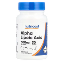 Nutricost Alpha Lipoic Acid 600 mg 60 caps