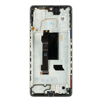 Dėklas LCD Ekranas + Touch Unit + priekinis dangtelis, skirtas Xiaomi Redmi Note 12 Pro 5G Juodas (Paslaugų paketas)