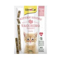 GimCat Kitten Sticks skanėstai su kalakutiena ir kalciu kačiukams, N3