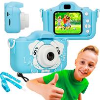 Extralink Kids Camera H28 Single Blue | Camera | 1080P 30fps, 2.0-inch screen