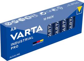 Varta Industrial Pro alkaline batteries, pack of 10 AA (LR06) batteries (04006211111)