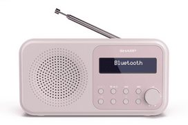 SHARP DR-P420 DAB+/BT Radio, pink