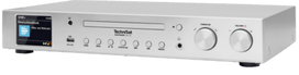 TechniSat Digital radio 143 CD DAB+ tuner, silver