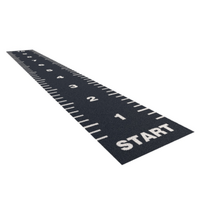 Grindų danga su dirbtine žole Trackz Essential Range 10 × 1,33 m (Spalva: Pilka)