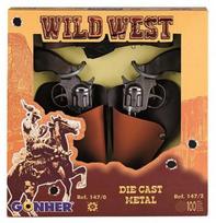 Pulio Cowboy revolver set, metal GONHER 147/0