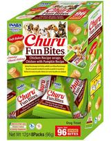 Inaba Churu Fun Bites su vištiena ir moliūgais, 8x12 g