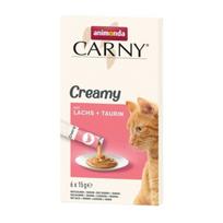 Animonda Carny skanėstai su lašiša ir taurinu katėms, 6x15g